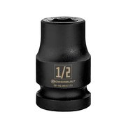 Powerbuilt 1/2" Drive 1/2" Impact Socket 647151